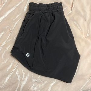 Lululemon Black Hotty Hot Shorts